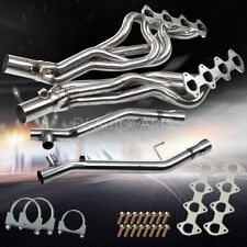 Long Tube Exhaust Manifold Header System + H-Pipe Kit 05-10 Ford Mustang GT 4.6L picture