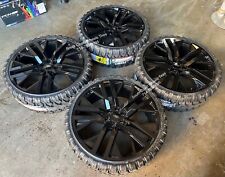 26” NEXT GEN BLACK WHEELS Ford F150 Expedition Bronco 6X135 and 33” Mud MT Tires picture