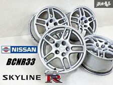 JDM Rare Nissan genuine BCNR33 33 Skyline GT-R forged wheel 17 inch 9J No Tires picture