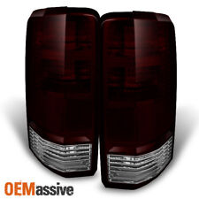 Fit 07-11 Dodge Nitro Dark Clear Tail Lights Driver + Passenger Side Replacement picture