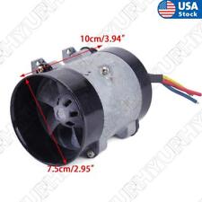 12V 50A Car Electric Turbo Turbine Charger Boost Air Intake Fan w/Brushless ESC picture