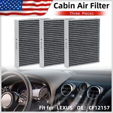 3PCS Cabin Air Filter for LEXUS ES350 19-2022 NX250 2022 RX350/RX450H 2016-22 picture
