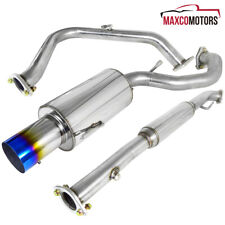 Catback Exhaust Fits 1995-1999 Mitsubishi Eclipse RS GS 2.0L Non Turbo Burnt Tip picture