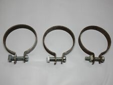 Ford GPW Jeep Willys MB CJ2A CJ3A M38 Carburetor Air Horn Clamp Ring - Lot of 3 picture