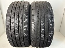 2 Tires 275 45 21  Pirelli Scorpion Zero M0 A/S (80-85% Tread Left) 107H picture