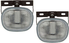 Set of 2 Clear Lens Fog Light For 2000-04 Isuzu Rodeo LH & RH CAPA w/ Bulbs picture