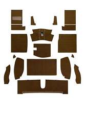 Austin Healey Sprite Complete Carpet Kit 1961-1970 Black Grey Tan Loop Cutpile picture