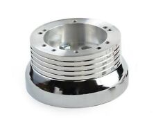 1963-1/2-64 Ford Galaxy Steering Wheel Adapter Polished Billet Aluminum 5/6 Hole picture