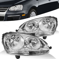 Fits 2006-2009 Volkswagen GTI/Jetta/Rabbit Headlight Headlamp Left+Right Side picture