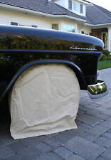 California Tire Covers Set of 4 Cotton Canvas Covers To 34