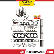 Full Gasket Set Intake Exhaust Valves Fit 03-05 Honda 3.0L SOHC J30A4 J30A5 picture