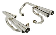 EMPI 18-1047 Stainless Steel Mega Dual Exhaust BugPack VW Dune Buggy Rail Engine picture