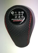 Mazda speed SHIFT KNOB FITS FOR Mazda3-6 , MIATA MX5  MX6,  6 speed perforated picture