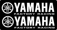 2 Yamaha Factory Racing Decal Sticker Motocross Jetski Waverunner yz r6 r1 picture