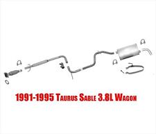 1991-1995 Taurus Sable 3.8L Wagon Muffler Exhaust System picture