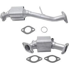Catalytic Converter Set for 95-01 Impreza 95-99 Legacy 1998 Forester Front Rear picture