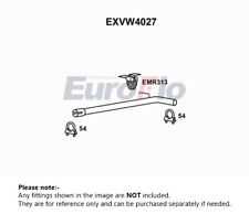 Exhaust Pipe fits SEAT IBIZA 1.2D Centre 10 to 15 CFWA EuroFlo 5Z0253201B New picture