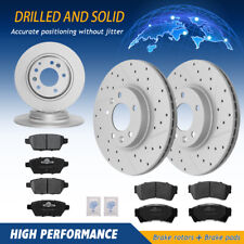 Front Rear Disc Brake Rotors Ceramic Pads For Ford Fusion Mazda 6 Lincoln MKZ picture