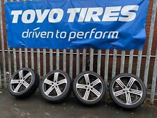 18” Genuine Vw Golf R Alloys & Tyres Set Of 4   picture