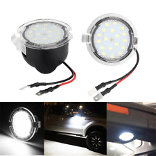 Xenon White LED Puddle Lights For Ford Taurus Edge Flex F150 Side Mirror Lights picture