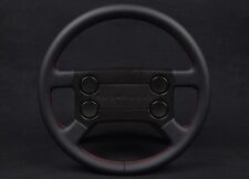 Volkswagen Scirocco Steering Wheel Golf Rabbit GTI MK1 MK2 VW OEM Leather Red picture