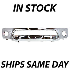 NEW Chrome Steel Front Bumper Fascia for 2005-2008 Nissan Frontier w/ Fog 05-08 picture
