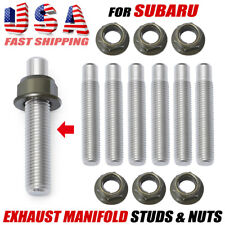 Exhaust Manifold Studs & Nuts Kit For Subaru WRX STI Impreza Legacy Forester BRZ picture