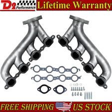 LS Swap Cast Iron Exhaust Manifold Header FOR Chevy LS1 LS2 LS3 4.8 5.3L 6.0L picture