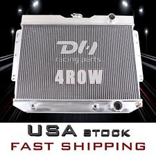 4 Row Aluminum Radiator For CHEVY IMPALA/El CAMINO/BEL AIR/CHEVELLE/BISCAYNE picture