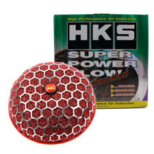 3inch Red HKS Racing Super Power Air Filter Flow caliber Intake Reloaded Cleaner picture