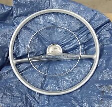 1957 Chevrolet Bel Air 210 150 Steering Wheel with Horn Ring Original 57 picture