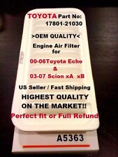 Engine Air Filter Fits 2004-2006 Scion xA and xB 2000-2005 Toyota Echo US Seller picture