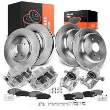 Front and Rear Disc Brake Rotors & Pads + Brake Calipers for Acura RDX 2007-2012 picture