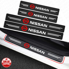 For Nissan Car Door Plate Sill Scuff Cover Anti Scratch Decal Sticker Protector picture