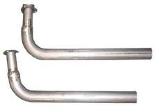 Pypes DCC10S Downpipes - 2-1/2 in Diameter - Stainless Steel - Natural - Pair picture
