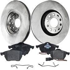 Front Brake Disc Rotors and Pads Kit for Audi A4 Quattro A6 1998-2004 picture