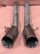 BMW E90 335XI Wiched Flow Straight Muffler Exhaust Pipes 110K Miles OEM picture