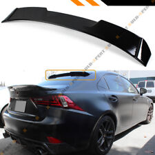 F STYLE GLOSS BLACK REAR WINDOW ROOF SPOILER FOR 2014-20 LEXUS IS200 IS250 IS350 picture