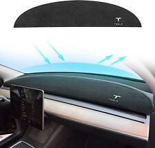 Dashboard Cover for Tesla Model 3/Y Flannel Dashboard Pad Dash Mat Accessories picture