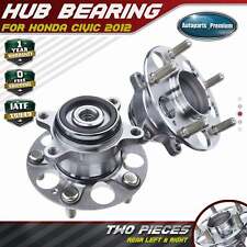 2x Rear Left & Right Wheel Hub Bearing Assembly for Honda Civic 2012 DX LX 1.8L  picture