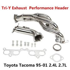 For 1995-2001 Toyota Tacoma 2.4L 2.7L L4 Stainless Steel Manifold Header NEW picture
