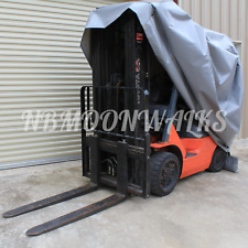 Heavy Duty Forklift Outdoor Storage Tarp Cover Tractor Snowmobile Waterproof picture