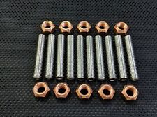 Peugeot 106GTI Exhaust Manifold Stainless Steel Studs and Copper Nuts  picture