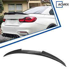 For 2014-2020 BMW 4 Series F33 M4 F83 Convertible Rear Spoiler Wing Carbon Fiber picture