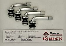 90 DEGREE CHROME VALVE STEMS / 2 IN LONG / SET OF 4 PART # 2991-2  picture