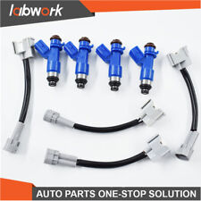 Labwork For  Honda Acura RDX 4 Set 410cc Fuel Injectors w/Plug & Play Adapters picture