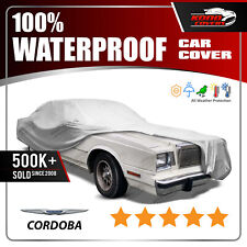 Fits CHRYSLER CORDOBA CAR COVER Ultimate Full Custom-Fit All Weather Protection picture