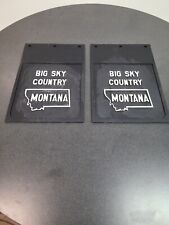 Montana Big Sky Country  mud flaps splash guards  12 inches wide x 18 inches picture