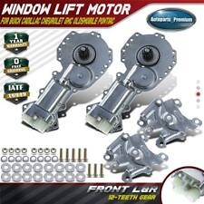 2x Window Motor 12-Tooth for Chevy Cavalier Firebird Sunbird Front Left & Right picture