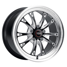 WELD RACING Belmont Drag S157 18X12 5X120.65 ET55 Gloss Black Milled (Qty of 1) picture